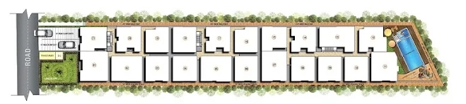 Master Plan of Sri Balaji Monarch in Sarjapur Road, Bangalore - Image 428507
