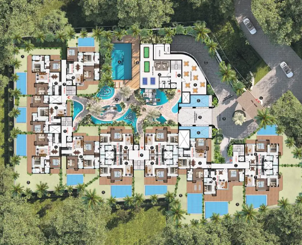 Master Plan of Amora Horrizon in Reis Magos, Goa - Image 428527
