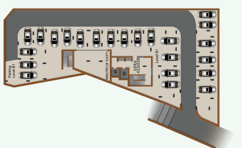 Master Plan of Beacon Terrace in Mannanthala, Thiruvananthapuram - Image 429349
