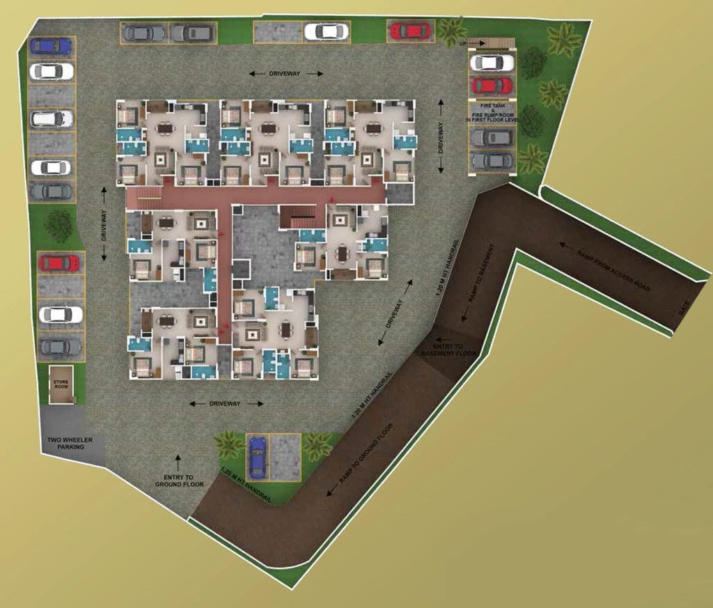 Master Plan of Confident Nature in Karyavattom, Thiruvananthapuram - Image 429394