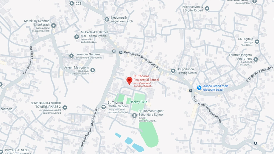 Location of Harison Mount View in Mannanthala, Thiruvananthapuram - Image 429430