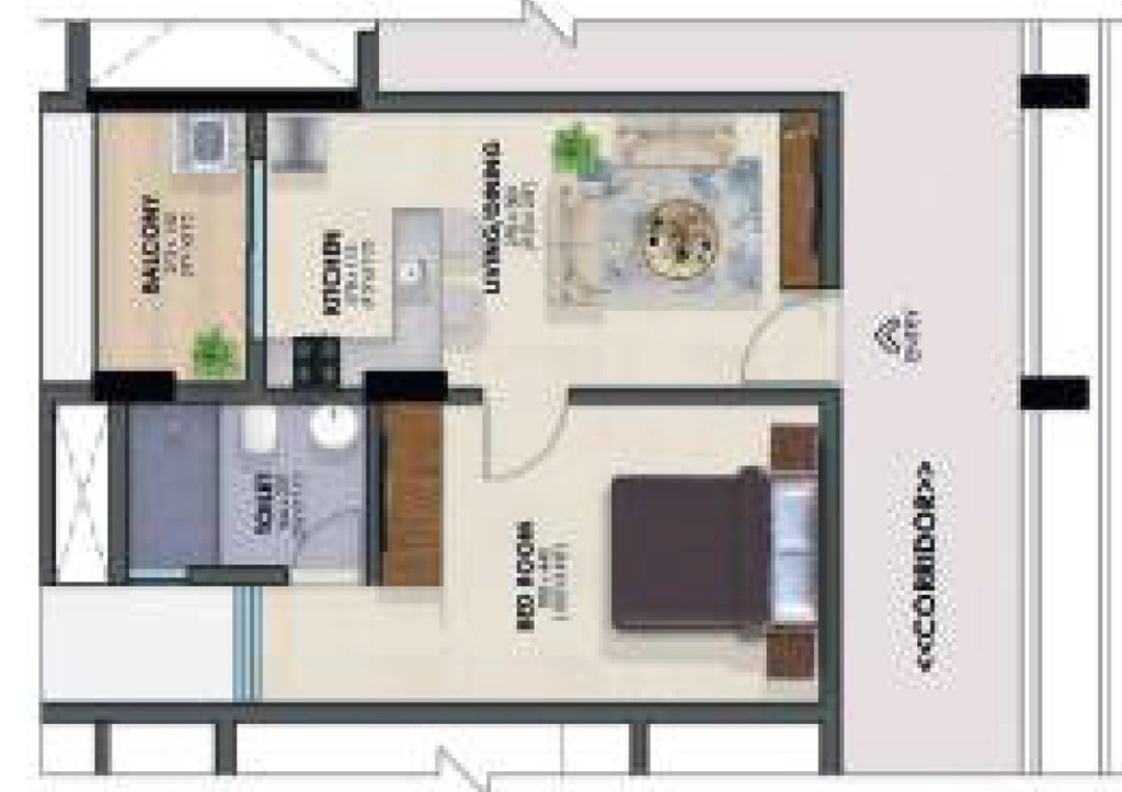 1 BHK Flat in Oceanus Ample Grace in Kazhakootam, Thiruvananthapuram - Image 928901