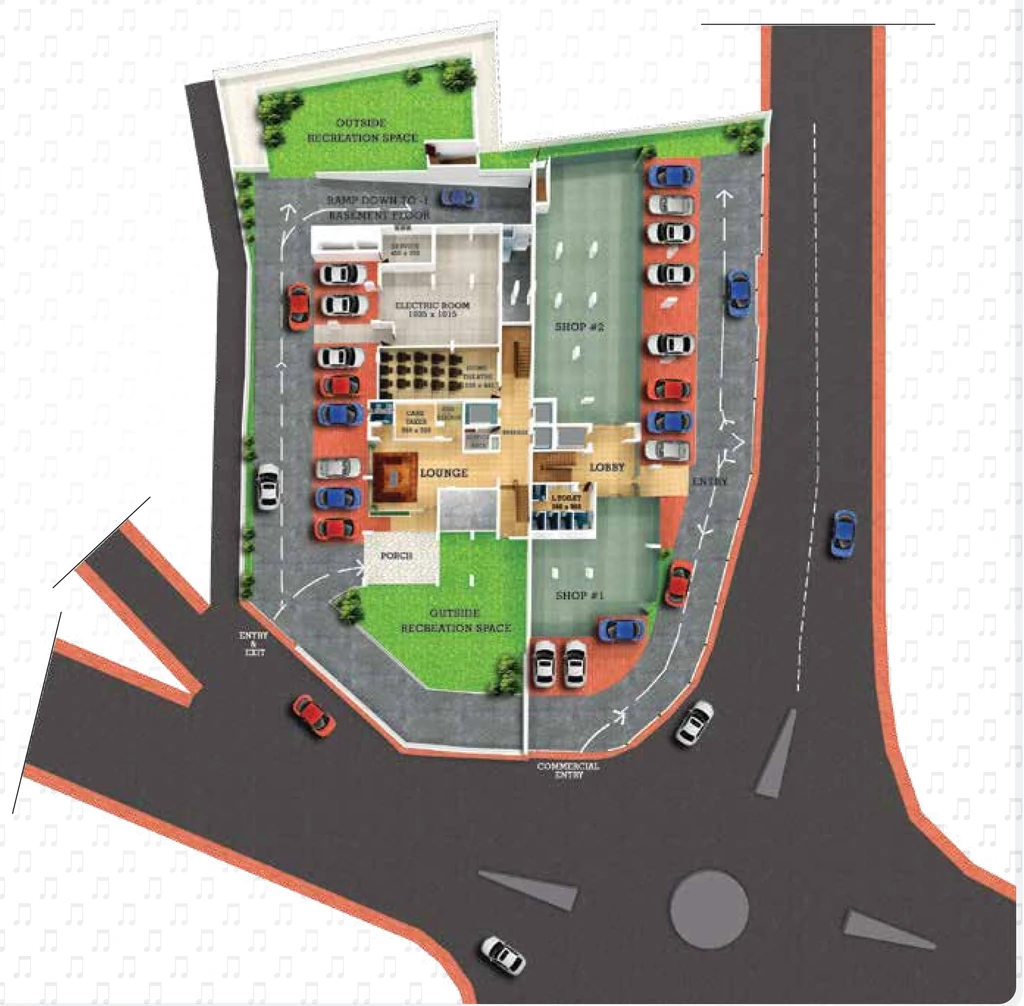 Master Plan of Prime Anthem in Kowdiar, Thiruvananthapuram - Image 429466