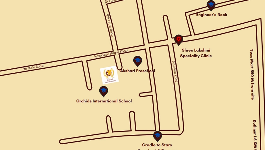 Location of Vaishnavi Mane in JP Nagar Phase 8, Bangalore - Image 428709