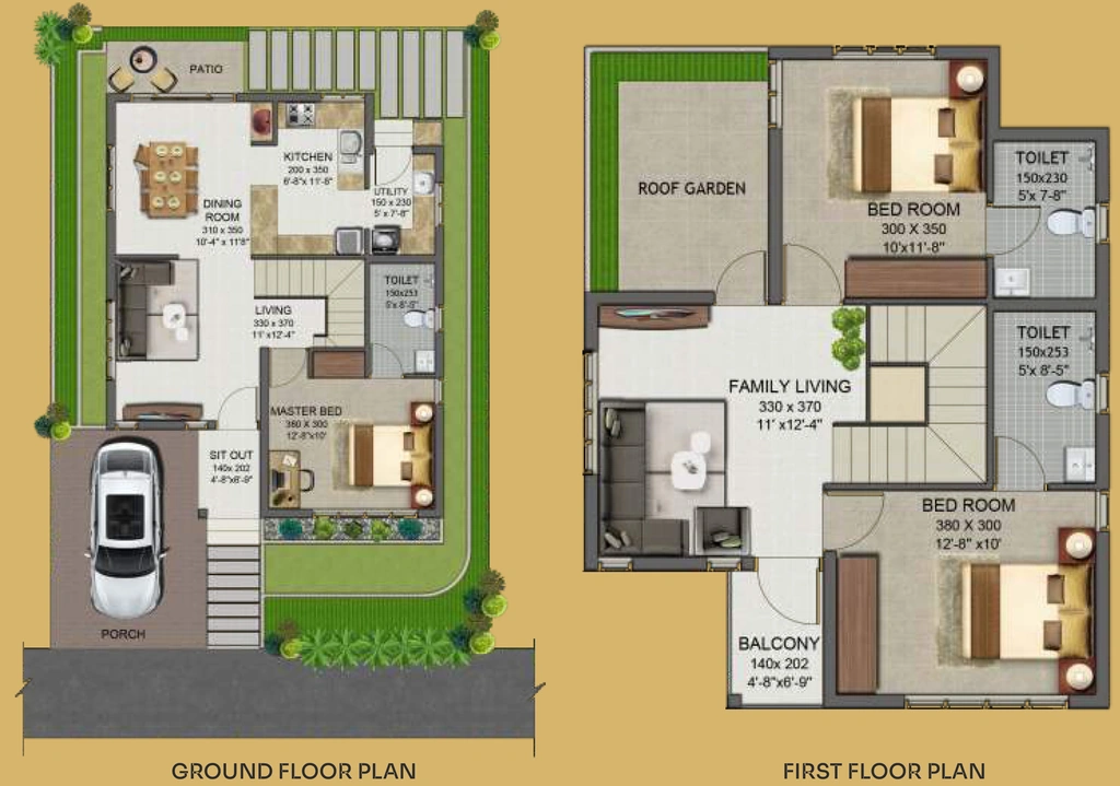3 BHK House/Villa in Sowparnika Capital County in Pappanamcode, Thiruvananthapuram - Image 928572