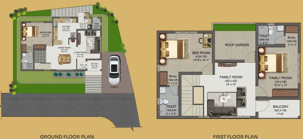 3 BHK House/Villa in Sowparnika Capital County in Pappanamcode, Thiruvananthapuram - Image 928574