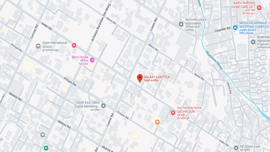 Location of ANM Galaxy Luxotica in Dalanwala, Dehradun - Image 428789