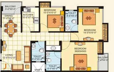 2 BHK Flat in Agrim Residency in Kahilipara, Guwahati - Image 928712