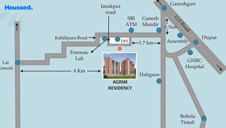 Location of Agrim Residency - Image 429159