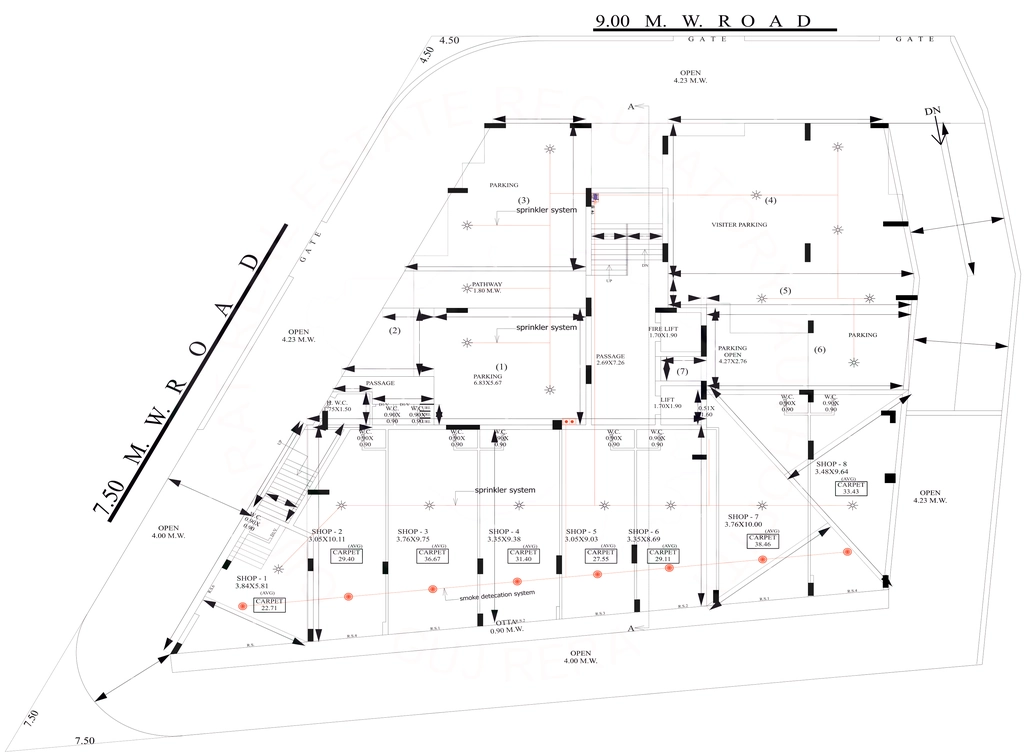 Master Plan of Commercial Bhumi Shubh Vihar in Raiya, Rajkot - Image 428842