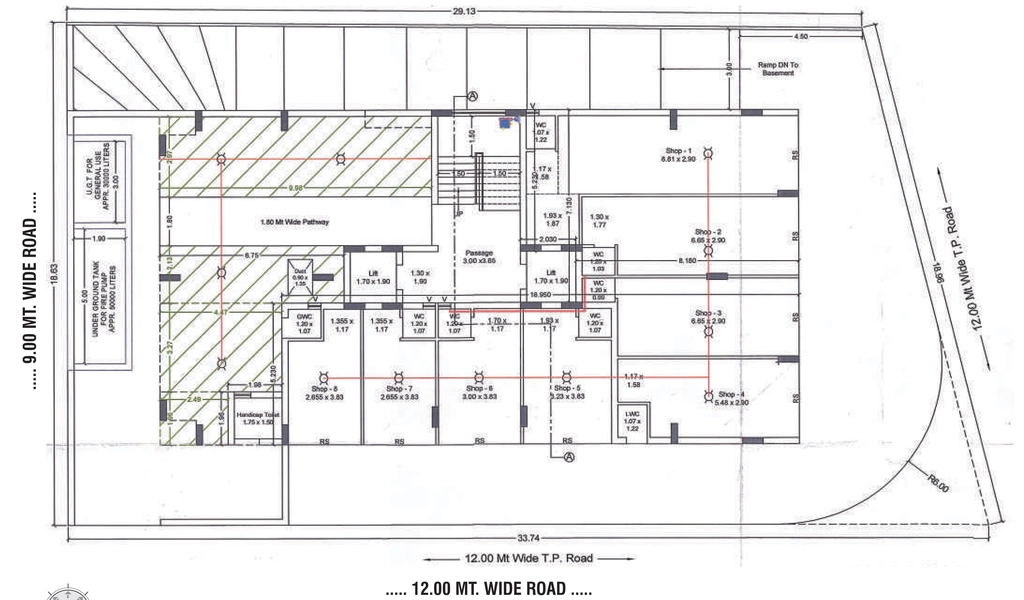Master Plan of Flora Unique in Raiya, Rajkot - Image 428855