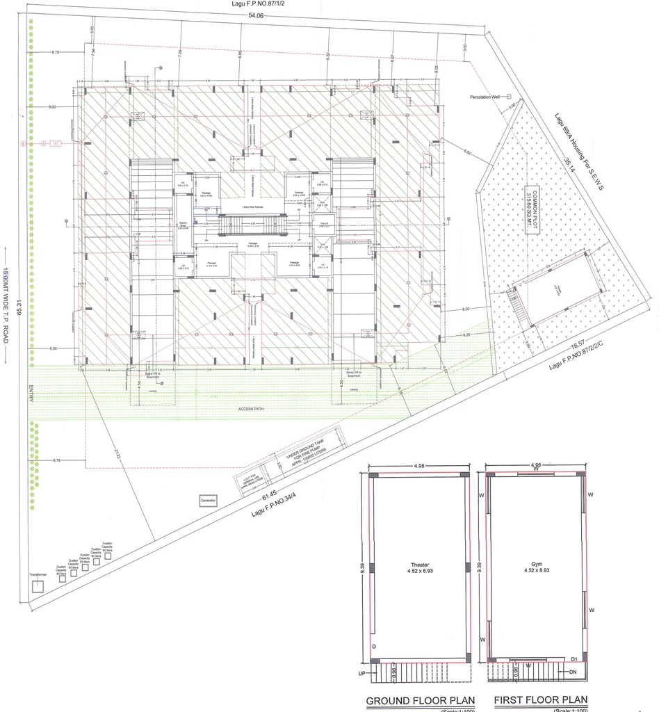 Master Plan of Gokul Shree Nivas in Raiya, Rajkot - Image 428891