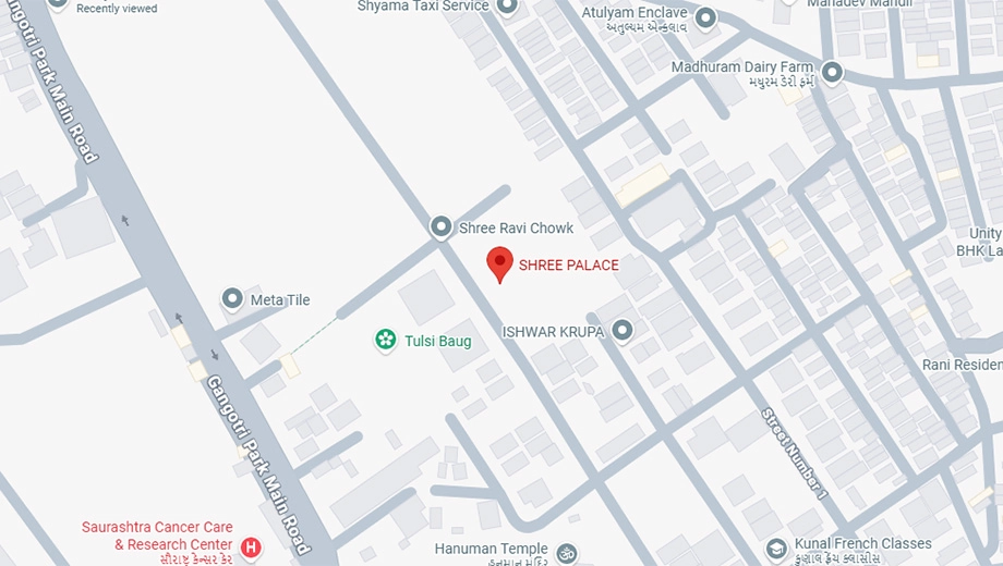 Location of Gokul Shree Palace in Raiya, Rajkot - Image 428897