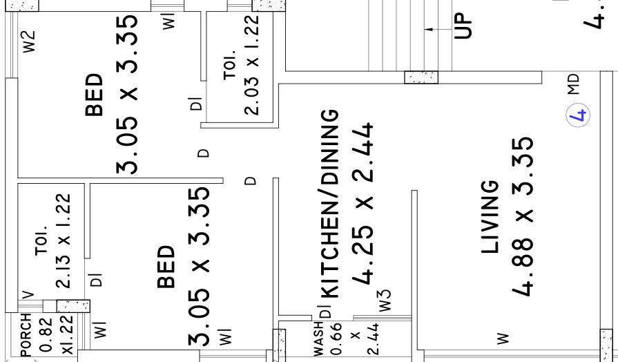 2 BHK Flat in Nand Basera in Raiya, Rajkot - Image 928644