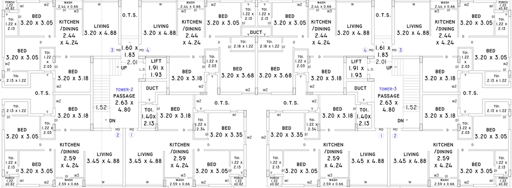 Floor Plan of Nand Basera in Raiya, Rajkot - Image 428958