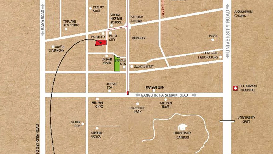 Location of Nand Vishram in Raiya, Rajkot - Image 428962
