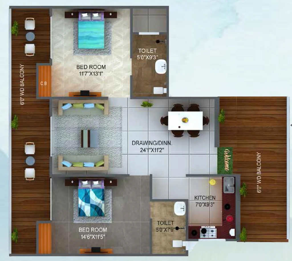 2 BHK Flat in Doon Aviral Kailasm in null, Dehradun - Image 928656