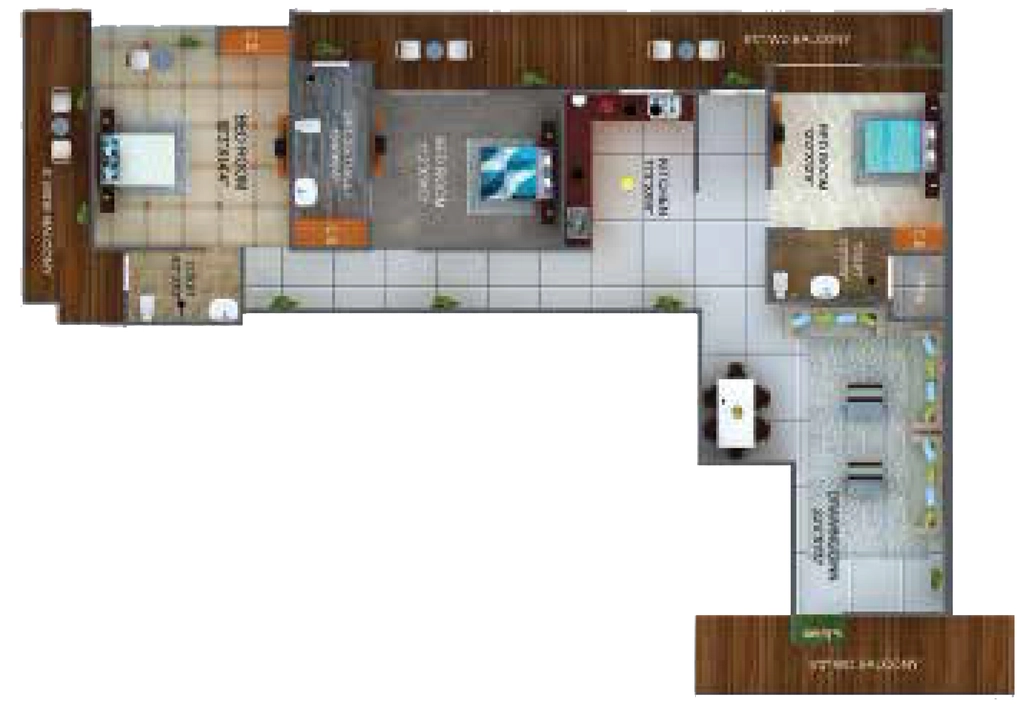 3 BHK Flat in Doon Aviral Kailasm in null, Dehradun - Image 928661