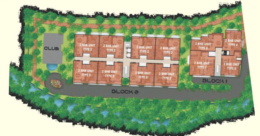 Master Plan of DD Doon Boulevard in Mussoorie Road, Dehradun - Image 429041