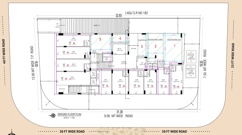 Master Plan of Shivam Royal Lotus in Raiya, Rajkot - Image 429117