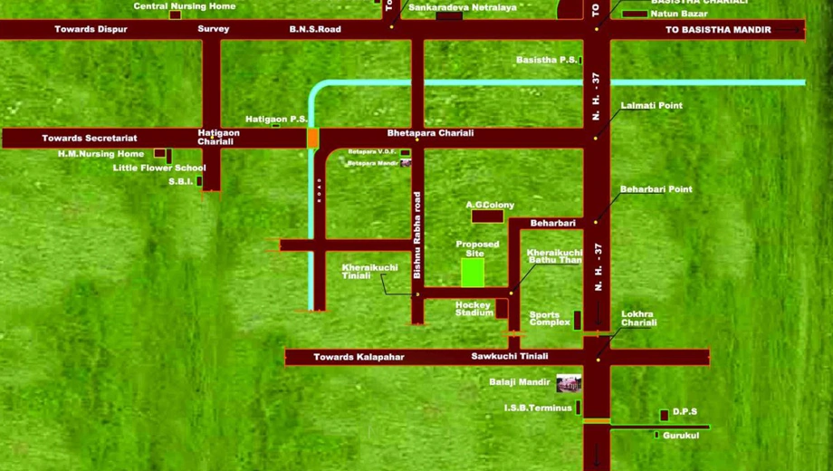 Location of Uttarayan Greens - Image 429130