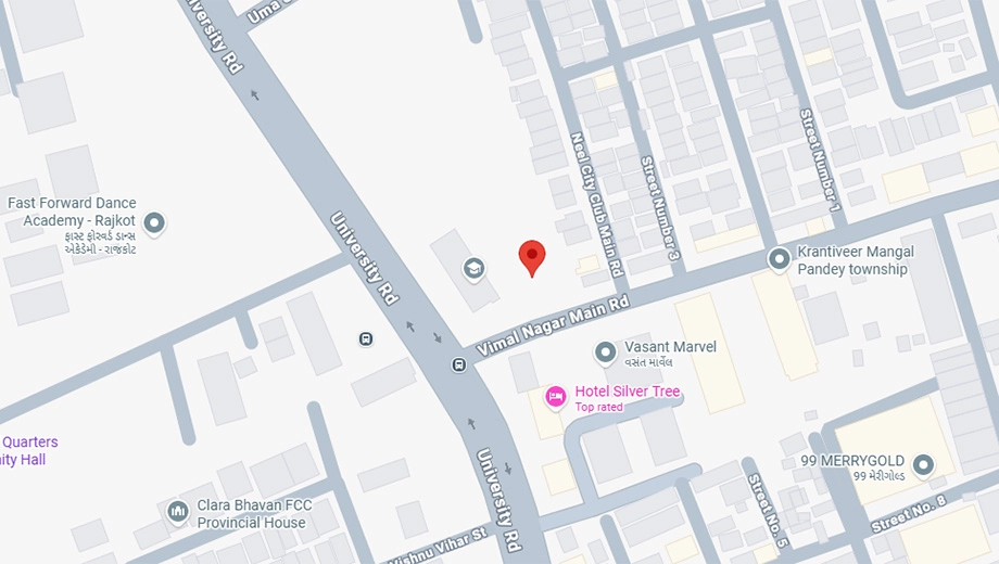 Location of Sunrise Villas in Raiya, Rajkot - Image 429150