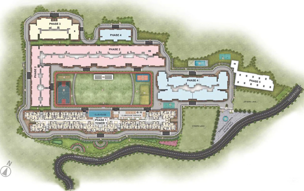 Master Plan of Sawhney Isvaraa Nature Plus in Rajpur Road, Dehradun - Image 429214