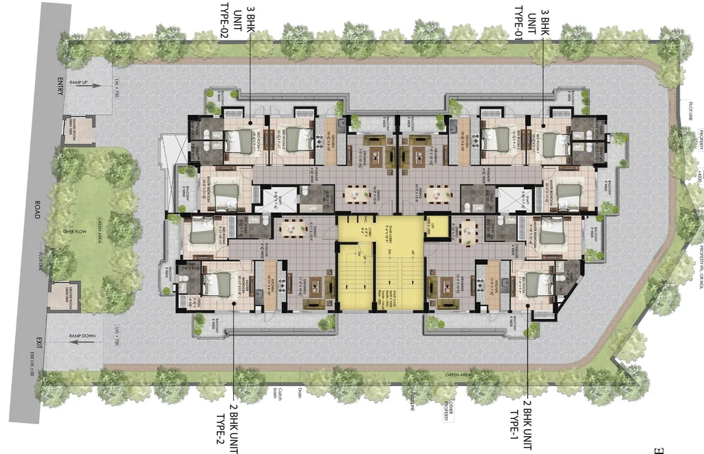 Master Plan of Sai Aarunya in Canal Road, Dehradun - Image 429343