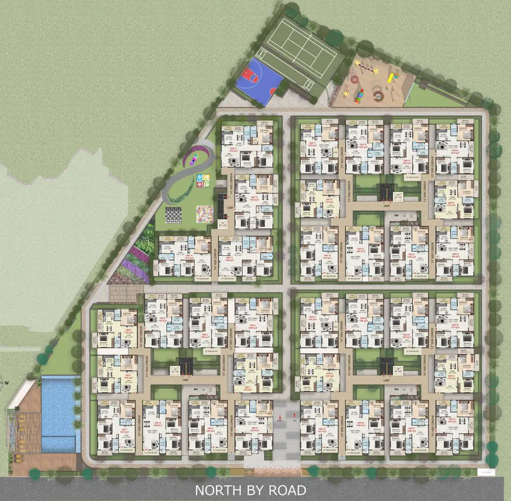 Master Plan of Vaarahi Vivarea in Kambipura, Bangalore - Image 429443