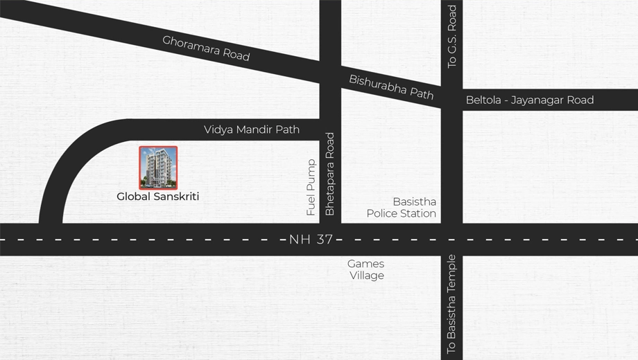 Location of Global Sanskriti in Bhetapara, Guwahati - Image 429796