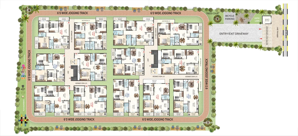 Master Plan of Sai Golden Horizon in Kengeri, Bangalore - Image 429539