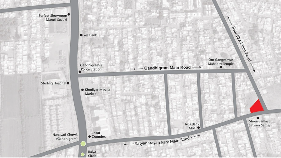 Location of Vishnu Residency - Image 429547