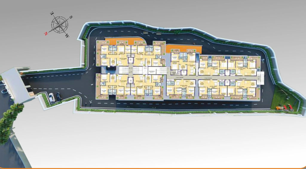 Master Plan of Tulip Hills in GMS Road, Dehradun - Image 429644