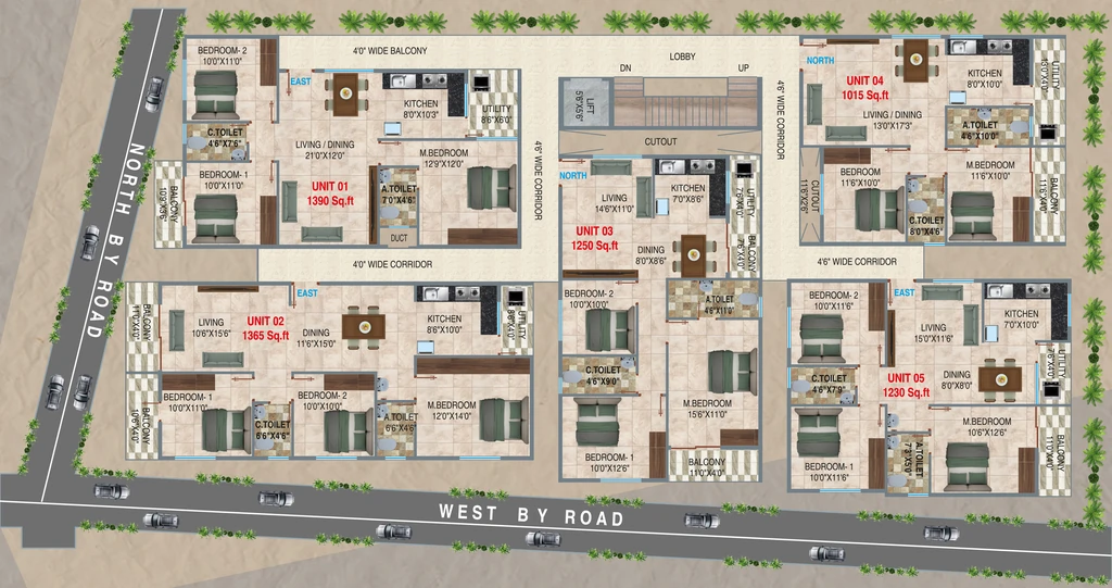 Master Plan of MG Trident in Sarjapur, Bangalore - Image 429649
