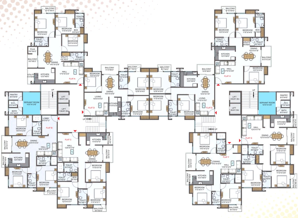 Floor Plan of Subham Buildwell in null, Guwahati - Image 429699