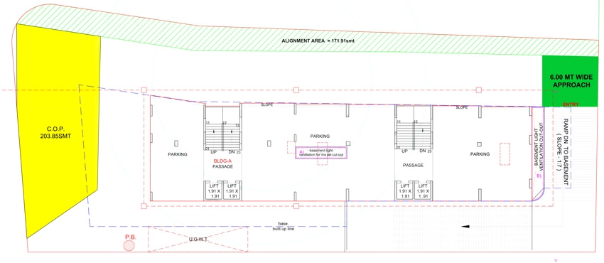 Master Plan of Alpha Gold in Mota Varachha, Surat - Image 429726
