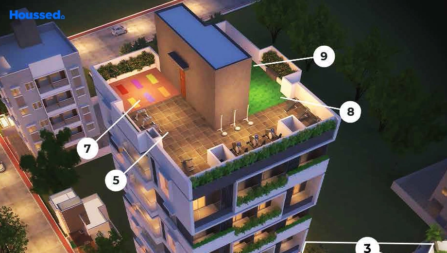 Amenities of Asteria Elanza Tower in Gangapur Road, Nashik - Image 429751