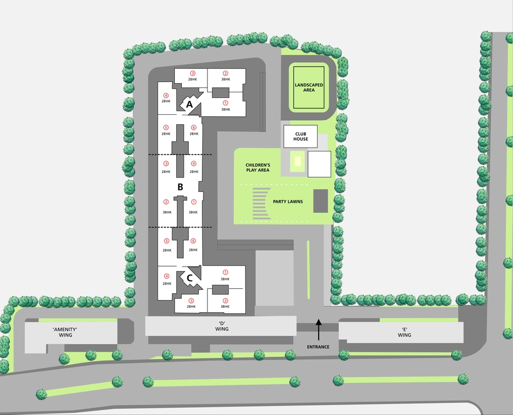Master Plan of Bagad Natures Pride in Chandshi, Nashik - Image 429767