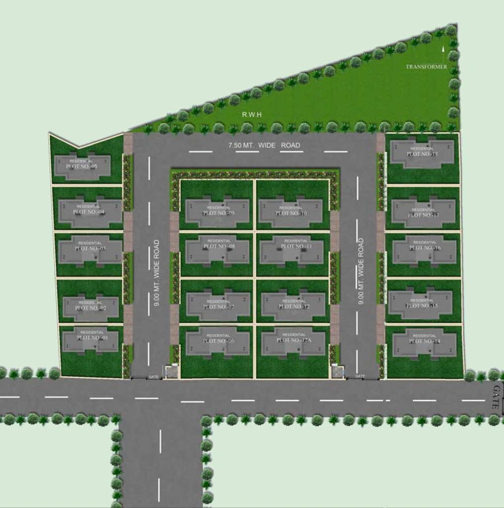 Master Plan of Imperial Aishbagh Gardens in Aishbagh, Lucknow - Image 429829