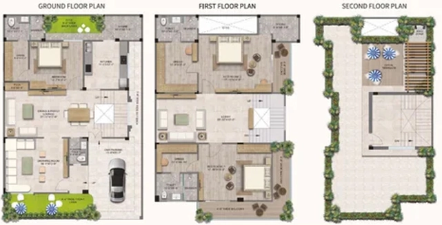 4 BHK House/Villa in CCS Amor Villas in Chinhat, Lucknow - Image 928999