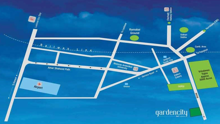 Location of DLF Garden City - Image 429878