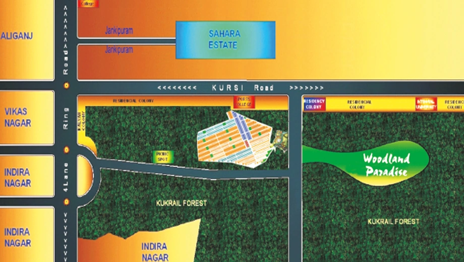 Location of Rudraksh Woodland Paradise - Image 429890