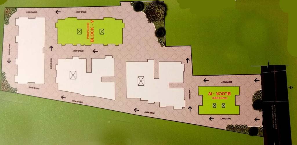 Master Plan of MP Palacia Woodstock in Jalukbari, Guwahati - Image 430128