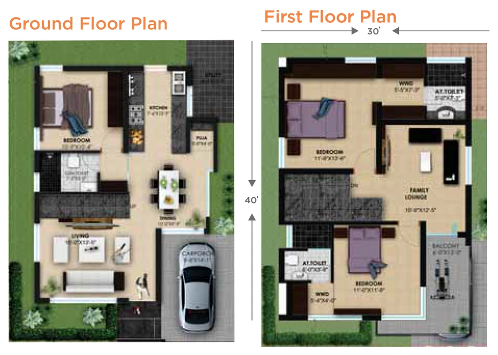 3 BHK House/Villa in Hegde Silver Spring in Bogadi, Mysore - Image 929079