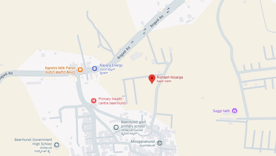 Location of Rishabh Nisarga in Mallahalli, Mysore - Image 429990