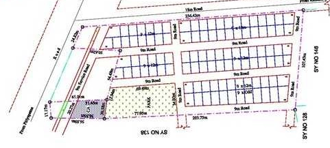 Master Plan of San City Violet in Hunsur, Mysore - Image 429965