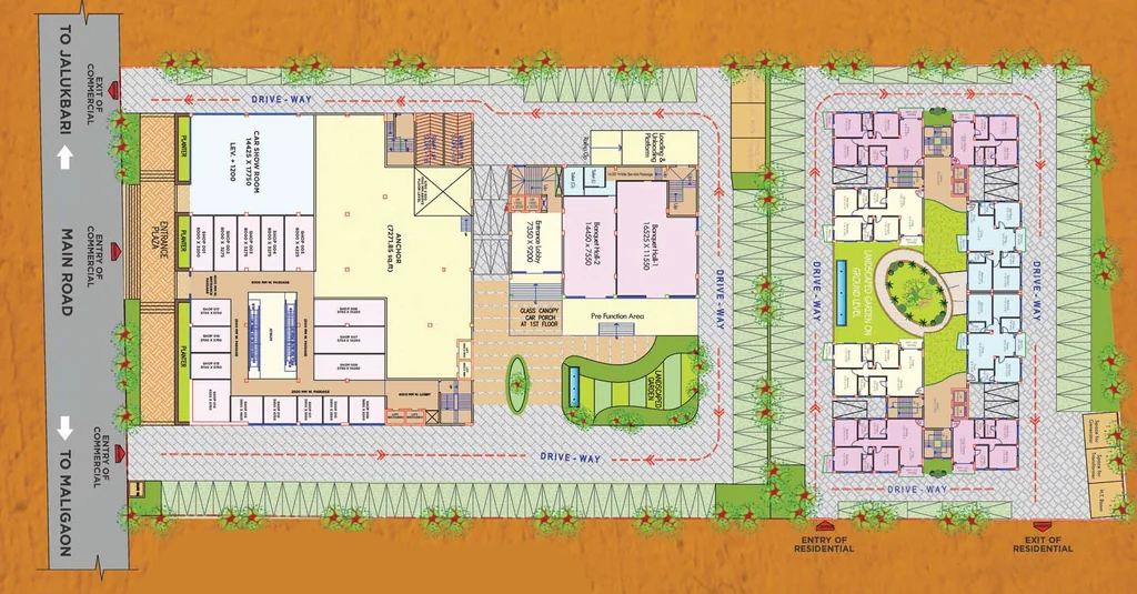 Master Plan of NCS Palazzo in null, Guwahati - Image 430150