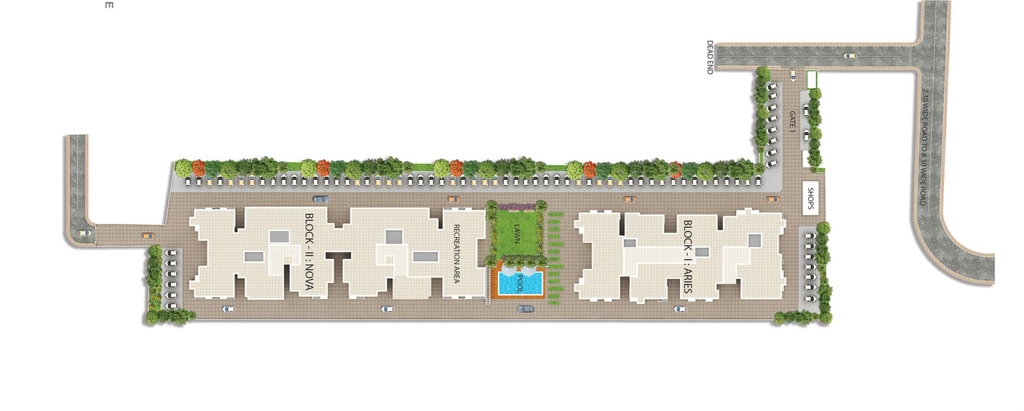Master Plan of Protech Galaxy in Bhetapara, Guwahati - Image 430167