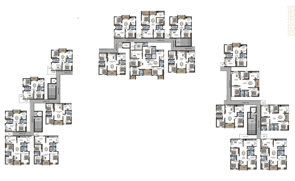 Floor Plan of Parth Atmosphere in Sarjapur Road, Bangalore - Image 429983