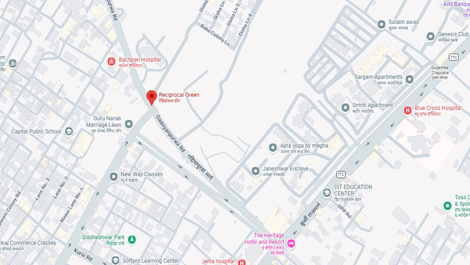 Location of Reciprocal Green in Jankipuram Extension, Lucknow - Image 430045